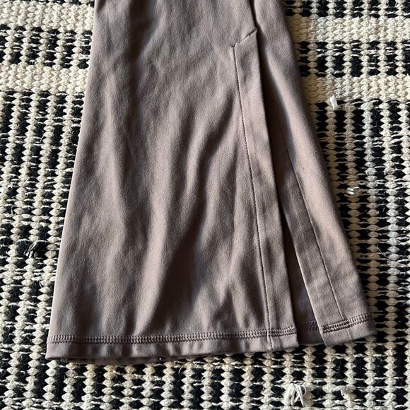 Velocity Size Small taupe brown women’s athletic wear pants flare bottom - Picture 7 of 8